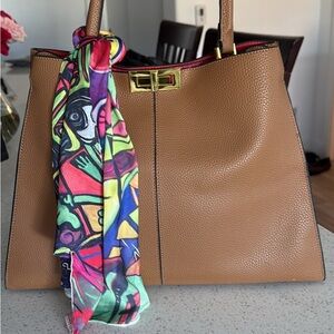 Fendi Brown Leather Purse